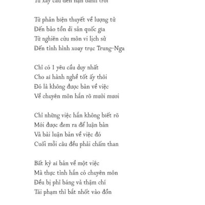 Sự Thật Chính Là Sự Vui - Thơ