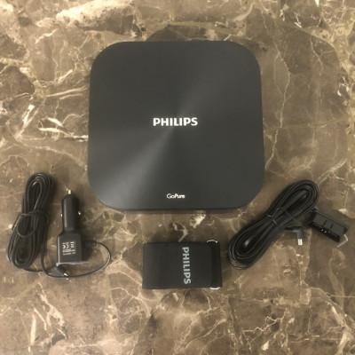 Máy lọc không khí, khử mùi trên xe ô tô, xe hơi cao cấp Philips GP9101 - Hàng chính hãng