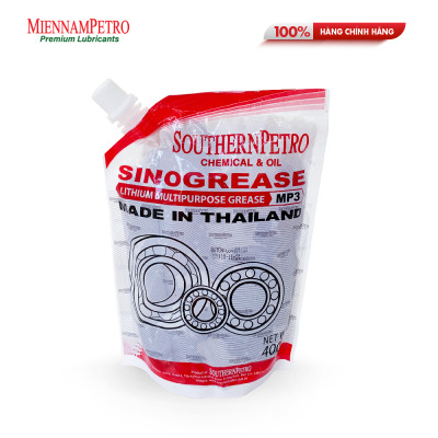 Mỡ Bôi Trơn MiennamPetro Sinogrease Lithium MP3 400G Đa Dụng Bảo Vệ ​Xe Ô Tô Công Nghiệp Cao Cấp