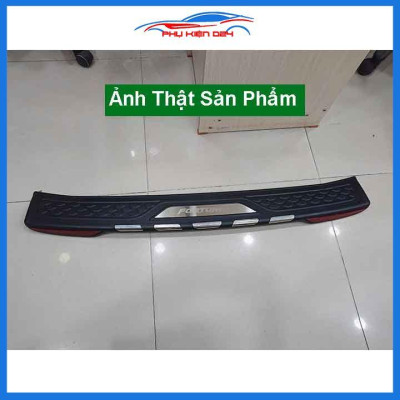 Ốp chống trầy cốp ngoài nhựa đen cho Fortuner 2009-2010-2011-2012-2013-2014-2015 phản quang trang trí bảo vệ xe