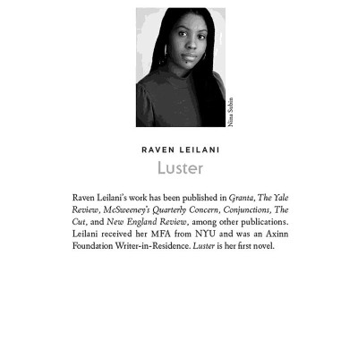 Luster: A Novel