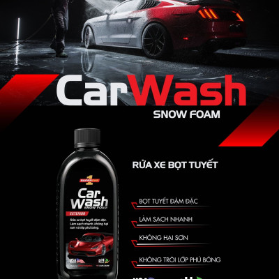 Nước Rửa Xe Bọt Tuyết SUPERONE Snow Foam Car Wash - Exterior SOUTHWALL B202