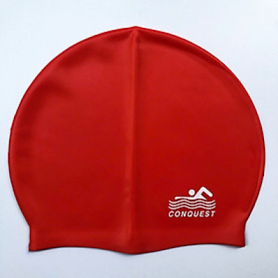 Nón Bơi ConQuest 100% Silicone Cao Cấp Trơn Siêu Co Giãn