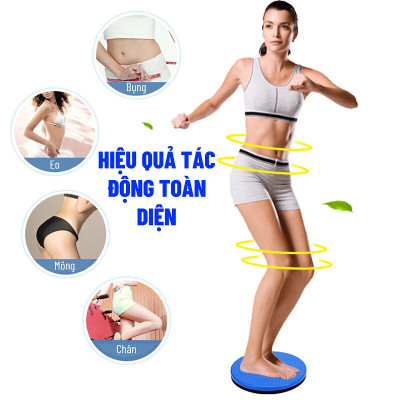 Đĩa xoay eo tập thể dục 360 độ bàn xoay tập cơ bụng cho eo thon tại nhà và phòng gym có hạt massage bàn chân, Đĩa Xoay Tập Eo - Bàn Xoay Tập Eo - Đĩa Xoay Eo Giảm Cân - Bàn Xoay Eo Tập Thể Dục Hiệu Quả, dụng cụ thể thao - Chính hãng dododios