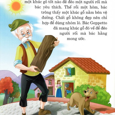 Ngày Xửa Ngày Xưa - Pinocchio - Bìa Cứng (Tái Bản 2023)