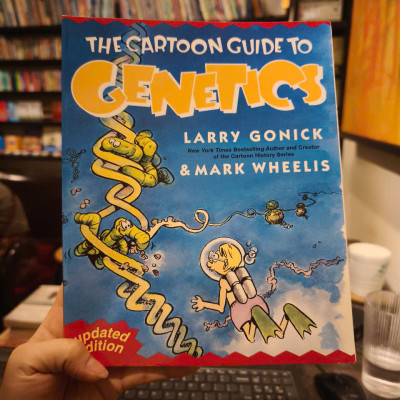 Sách - The Cartoon Guide to Genetics by Larry Gonick - Science / Nonfiction / Biology