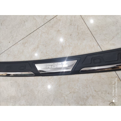 Chống trầy cốp ngoài xe Toyota corolla Cross 2020 2021 2022 2023 , nhựa đen 3D cao cấp