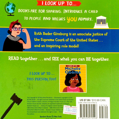 I Look Up To... Ruth Bader Ginsburg