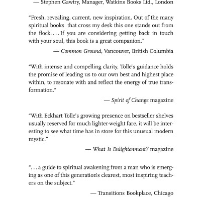 The Power Of Now: A Guide To Spiritual Enlightenment