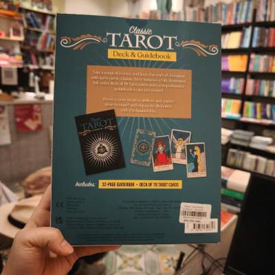 Sách - Classic Tarot Deck and Guidebook Kit: Includes: 32-page Guidebook, Deck of 78 Tarot Cards by Chartwell Books
