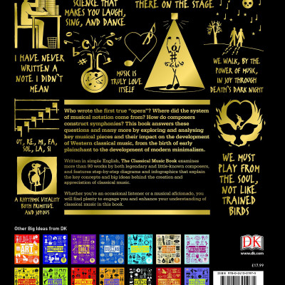 DK The Classical Music Book (Series Big Ideas Simply Explained)