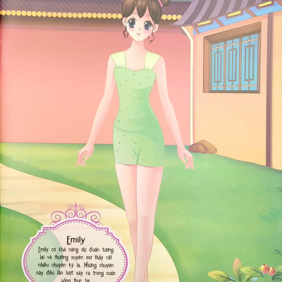 Dán Hình Trang Phục Công Chúa Tuyệt Đỉnh - Công Chúa Mơ Mộng