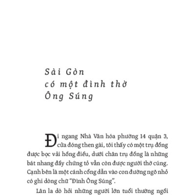 Sài Gòn - Đi Qua Ký Ức - TRE