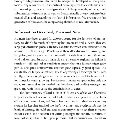 The Organized Mind: Thinking Straight In The Age Of Information Overload