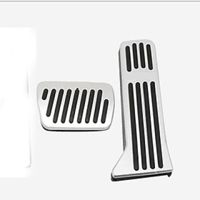 Bộ 2 ốp trang trí chân ga chân phanh xe mazda 6