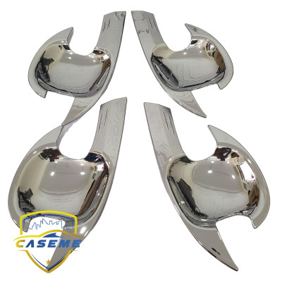 Ốp Hõm Cửa Mạ Crom Dành Cho Ce Toyota Vios 2014 - 2018 cao cấp