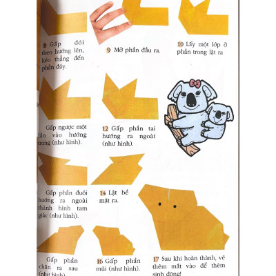 Origami - Trò Chơi Gấp Giấy Dành Cho Trẻ Em Tập 1 (Tái Bản) - Vanlangbooks
