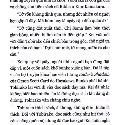 Tiệm Sách Cũ Biblia II - Tobirako Và Thời Gian Bỏ Ngỏ - Tặng Kèm Postcard PVC
