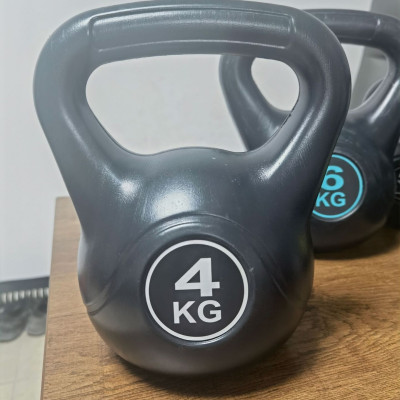 Tạ Ấm 4kg , Tạ Bình Vôi Bê Tông Bọc Nhựa PE Cao Cấp Luyện Tập Thể Dục Thể Hình Tại Nhà Với Tạ Bình Vôi Để Có Vóc Dáng Như Ý