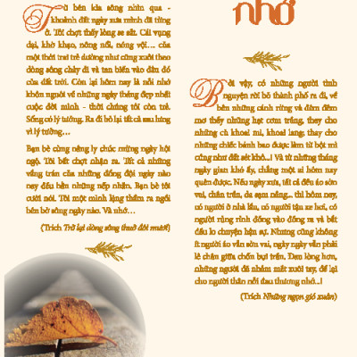 Còn Đây Nỗi Nhớ - Bùi Nguyễn Trường Kiên