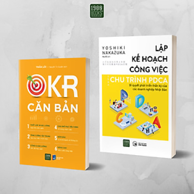 Combo 2 cuốn: PDCA + OKR căn bản