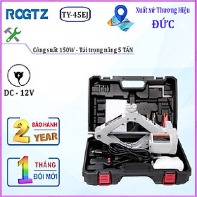 Bộ nâng kích gầm điện 12V ô tô, xe hơi cao cấp nhãn hiệu ROGTZ TY-45EJ công suất 150W sử dụng cho các xe có trọng tải dưới 5 tấn