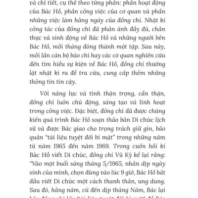 Sách - Thư Kí Bác Hồ Kể Chuyện