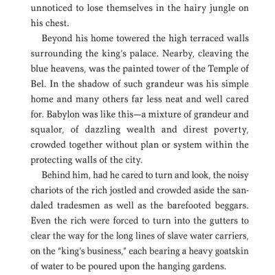 The Richest Man In Babylon