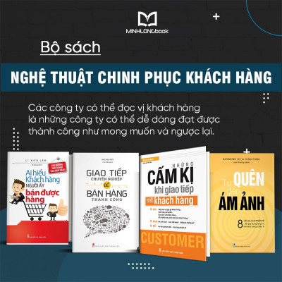 Sách: Combo Nghệ Thuật Chinh Phục Khách Hàng