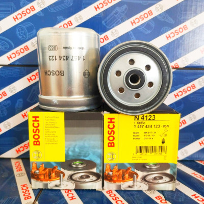 Lọc Nhiên Liệu Mercedes MB100 MB140 (Merc Tròn) Ssangyong Korando Musso Diesel/Máy Dầu - Bosch N4123