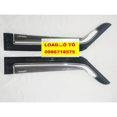 Bộ Vè Che Mưa Xe Ford Transit Đen, Sơn Cao Cấp Nhất Thị Trường