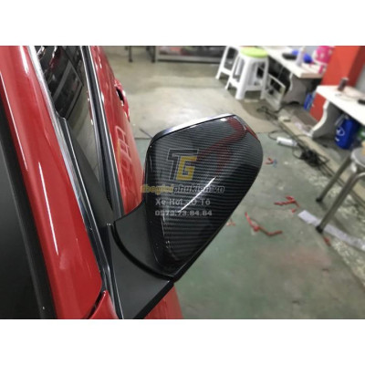 Bộ ốp gương chiếu hậu Honda Civic 2016-2019 vân Carbon cap cấp