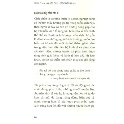 Tinh Thần Nghiệp Chủ - Một Dẫn Nhập - Bản Quyền