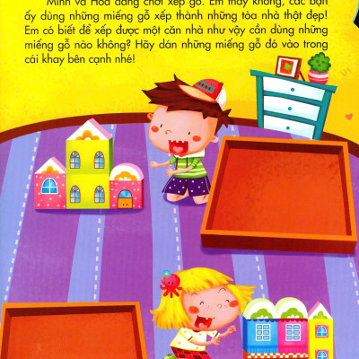 200 Miếng Bóc Dán Thông Minh - Phát Triển Chỉ Số Thông Minh IQ Tập 1