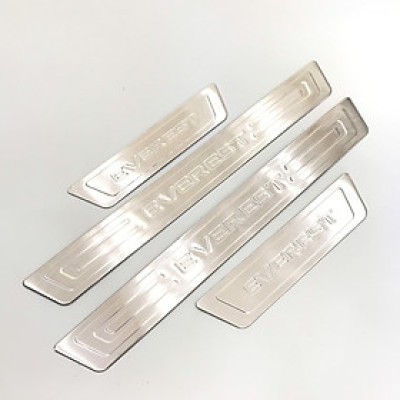 Bộ Ốp bậc, Nẹp bước chân INOX dành cho xe Ford Everest 2016-2019