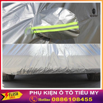 Bạt Phủ Ô Tô Vải Dù Mitsubishi Mirage, Xpander, Attrage, Pajero, Trition, chống nóng, chống nước