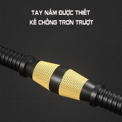 Bộ Tạ Tập Tay 2 in 1 Kết Hợp Tạ Đẩy (20kg) Đa Năng 