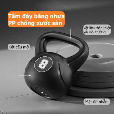 Tạ Ấm,Tạ Bình Vôi 8kg ( Chất Liệu Vỏ Nhựa PE Bọc Bê Tông) Giá Thành Rẻ, Hàng Chất Lượng