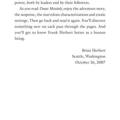 Dune Messiah