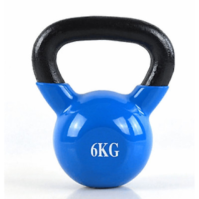 Tạ Bình Vôi,Tạ Quai Xách 6kg Bọc Cao Su Cao Cấp (Màu Ngẫu Nhiên)