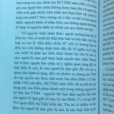 Suy đoán vô tội và lợi thế của bên bào chữa