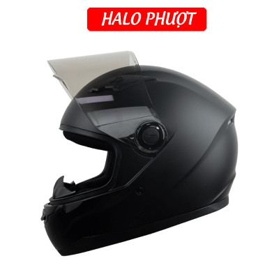 Nón bảo hiểm nguyên đầu (Fullface) Royal M136 Đen Mờ