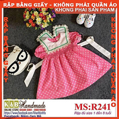 Rập giấy A0 mã R241 (BẢN VẼ)