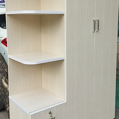 Tủ áo nhựa Juno Sofa màu gỗ sồi ngang 1m2 x cao 1m8 x 48 cm