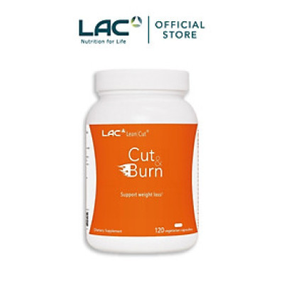 VIÊN UỐNG HỖ TRỢ ĐỐT CHÁY MỠ VÀ CẮT GIẢM CALO LAC LEANCUT CUT & BURN (120 VIÊN)