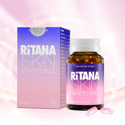 Viên uống RITANA trắng da mờ sạm nám với L-Glutathion, Sakura, Pomegranate, P.Leucotomos, collagen (60 viên)