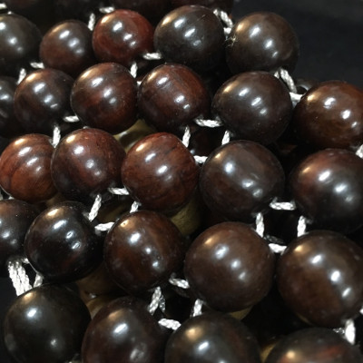 Chiếu hạt gỗ Trắc Bóng hạt 1,2cm - Chiếu hạt gỗ Mian ( video , hình thật )