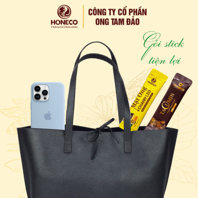 Mật ong Quất gừng sả HONECO 15 gói x 15g