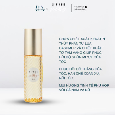 Tinh dầu dưỡng suôn mềm tóc S Free Silky Smooth Hair Oil
