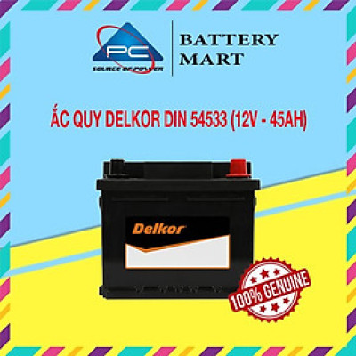 Ắc Quy Delkor  DIN 54533 (12V - 45Ah)
